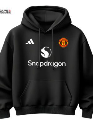 Manchester United 2026 Black Hoodie
