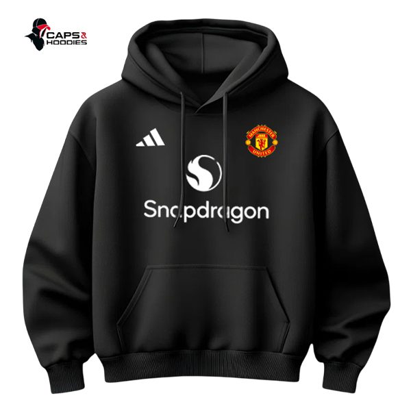 Manchester United 2026 Black Hoodie Manchester United 2026 Black Hoodie