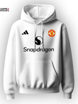Manchester United 2026 White Hoodie
