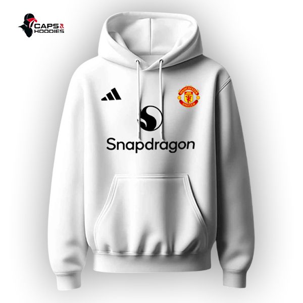 Manchester United 2026 White Hoodie Manchester United 2026 White Hoodie