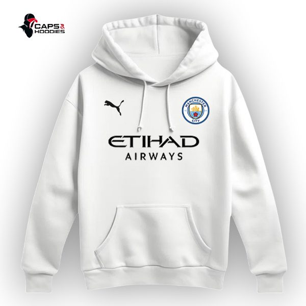 Manchester City 2026 White Hoodie