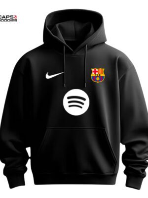 FC Barcelona 2026 Black Hoodie