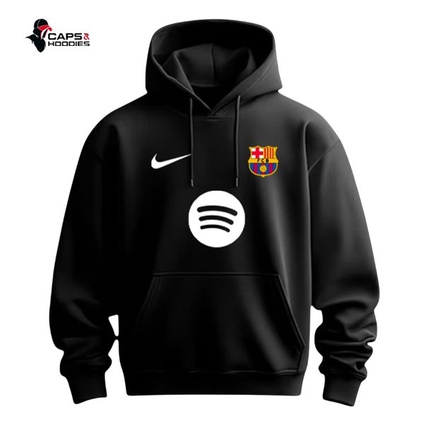 FC Barcelona 2026 Black Hoodie FC Barcelona 2026 Black Hoodie