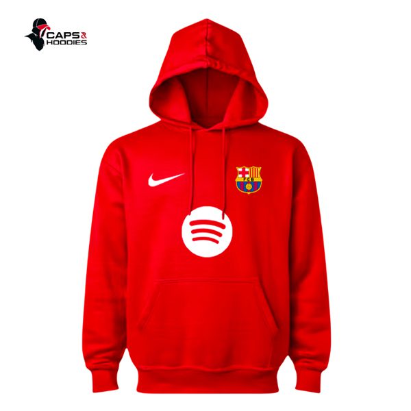 FC Barcelona 2026 Red Hoodie FC Barcelona 2026 Red Hoodie