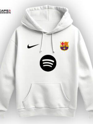 FC Barcelona 2026 White Hoodie