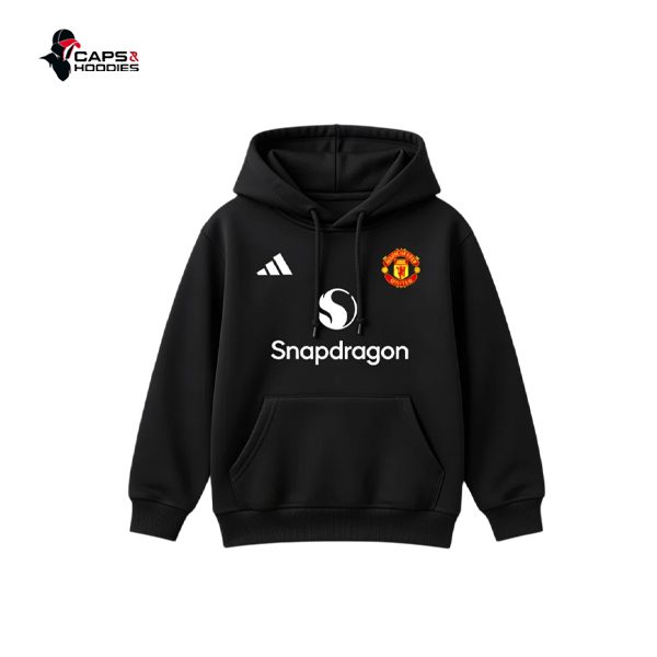 Manchester United Kids Black Hoodie Manchester United Kids Black Hoodie