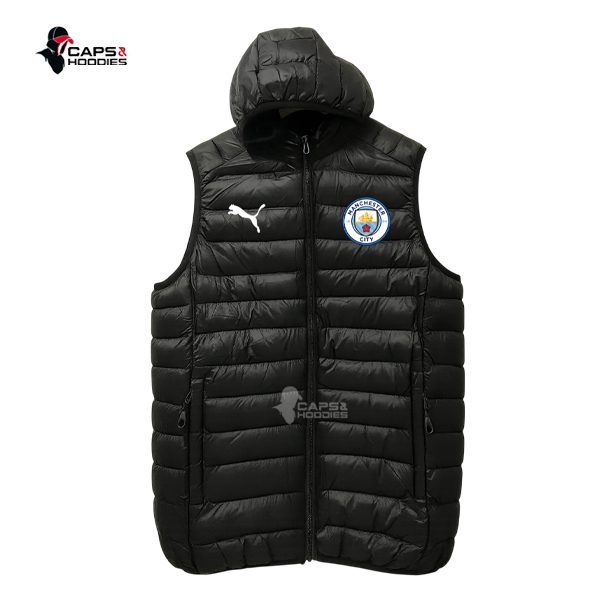 Manchester City Hooded Puffer Vest
