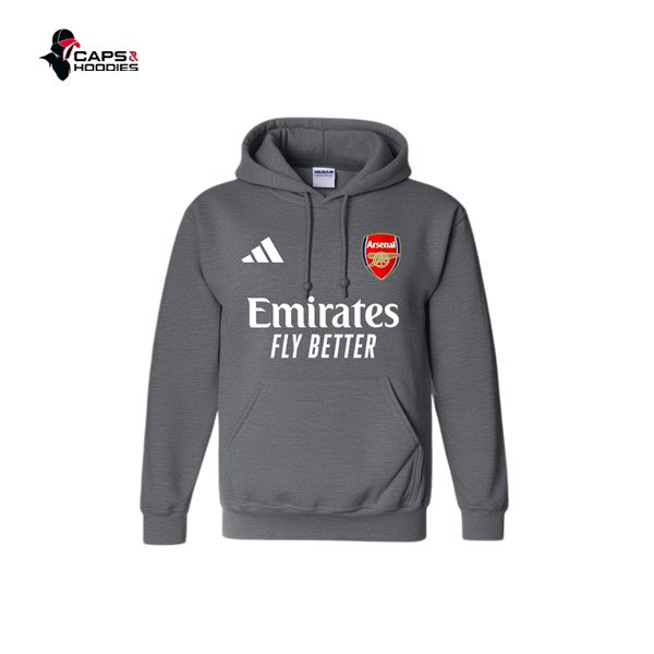 Arsenal FC Grey Kids Hoodie Arsenal FC Grey Kids Hoodie