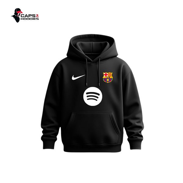 FC Barcelona Kids Black Hoodie FC Barcelona Kids Black Hoodie