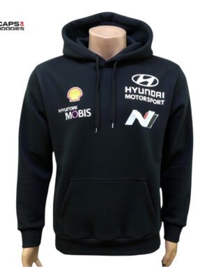 Hyundai WRC Safari Rally 2026 Hoodie – Black Hyundai WRC Safari Rally 2026 Hoodie – Black