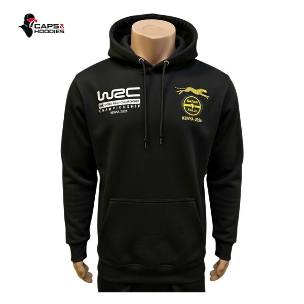 WRC Safari Rally 2026 Hoodie – Black