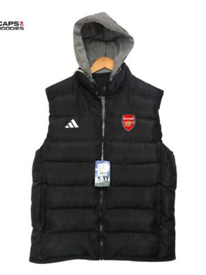 Arsenal Sleeveless Jacket with Hood Arsenal Sleeveless Jacket with Hood