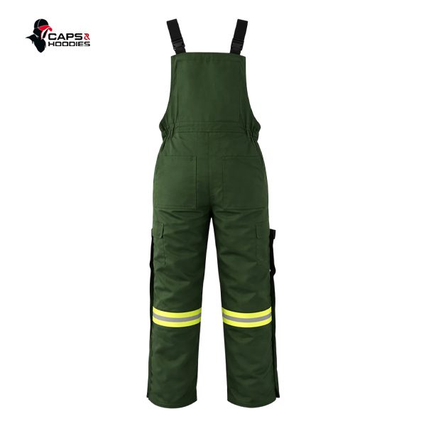 Jungle Green Bib and Brace Overall