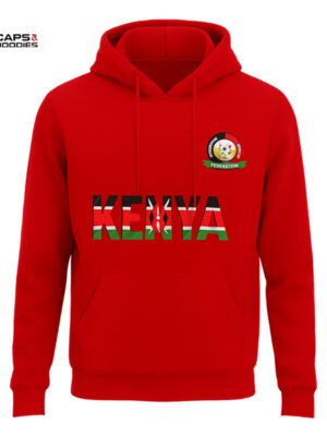 Kenya Hoodie – Red Edition Kenya Hoodie – Red Edition