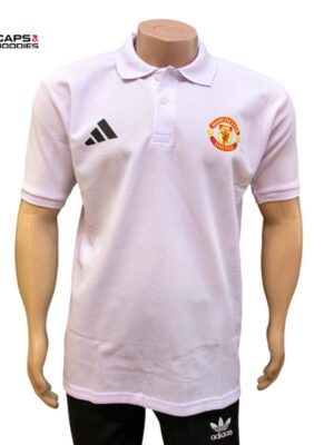 Manchester United 2026 Polo Shirt – White Edition
