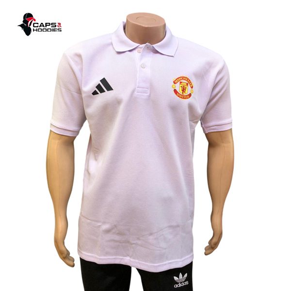 Manchester United 2026 Polo Shirt – White Edition