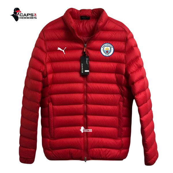 Manchester City Red Puffer Jacket Manchester City Red Puffer Jacket