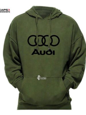 Audi Olive Green Hoodie Audi Olive Green Hoodie