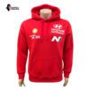 Hyundai WRC Safari Rally 2026 Hoodie – Red