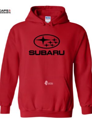 Subaru Red Hoodie Subaru Red Hoodie