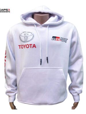 Toyota Gazoo Racing White Hoodie Toyota Gazoo Racing White Hoodie