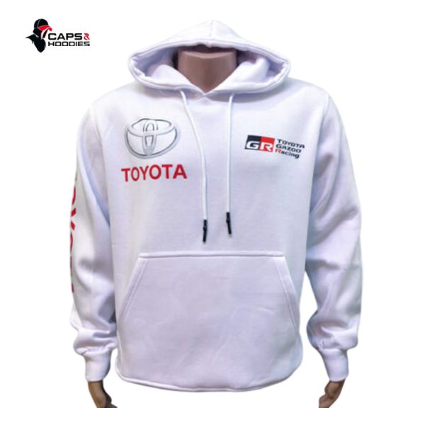 Toyota Gazoo Racing White Hoodie Toyota Gazoo Racing White Hoodie