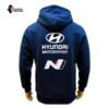 Hyundai WRC Safari Rally 2026 Hoodie – Navy Blue