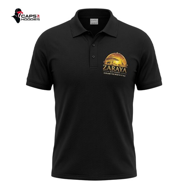 Branded Black Polo Shirt Branded Black Polo Shirt