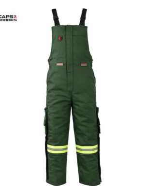 Jungle Green Bib and Brace Overall