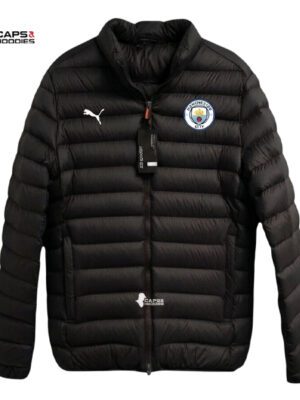 Manchester City Black Puffer Jacket