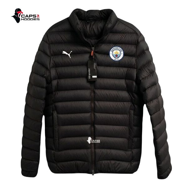 Manchester City Black Puffer Jacket