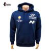 Hyundai WRC Safari Rally 2026 Hoodie – Navy Blue