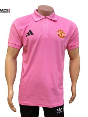 Manchester United 2026 Polo Shirt – Pink Edition
