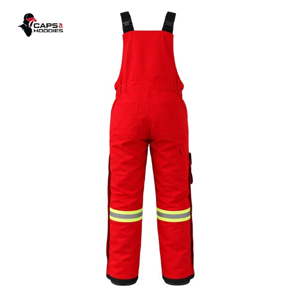 Red Bib and Brace Overall Red Bib and Brace Overall