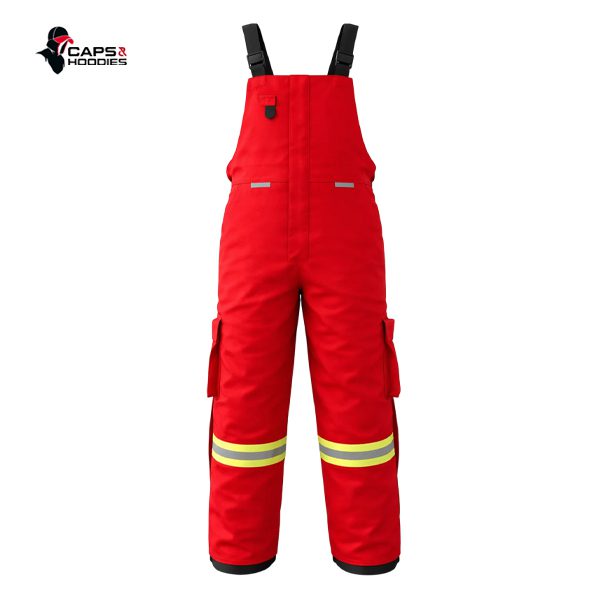 Red Bib and Brace Overall Red Bib and Brace Overall