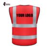 Red Reflector Vest Red Reflector Vest