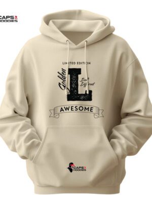 Beige Customized Hoodie