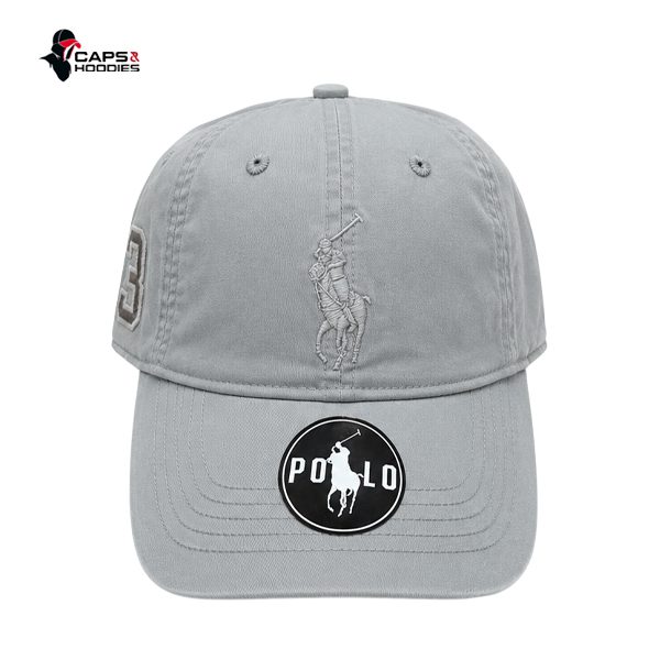 Gray Polo Baseball Cap Gray Polo Baseball Cap