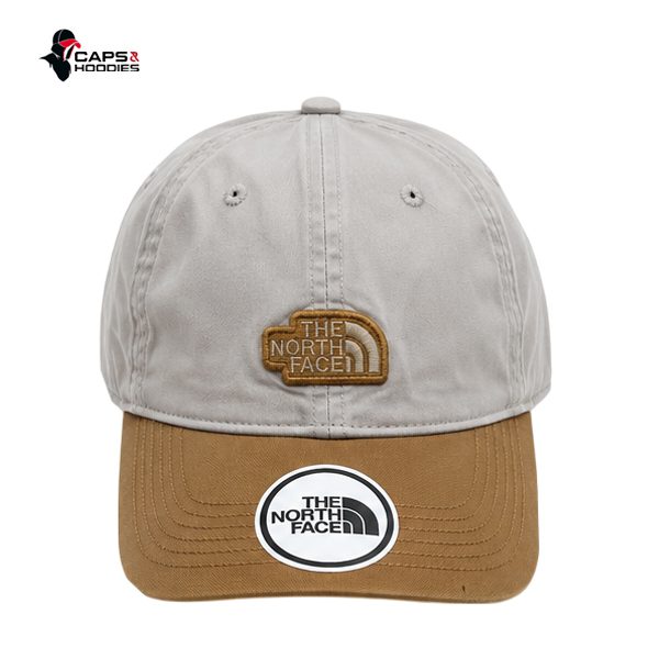 Grey & Brown North Face Cap Grey & Brown North Face Cap