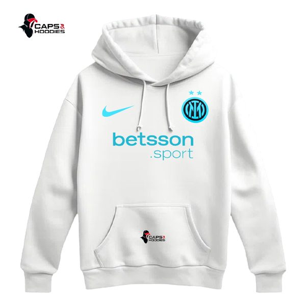 White Inter Milan Hoodie White Inter Milan Hoodie