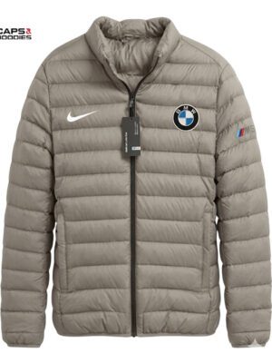 BMW Beige Puffer Jacket