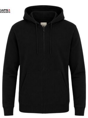 Black Zip Up Hoodie