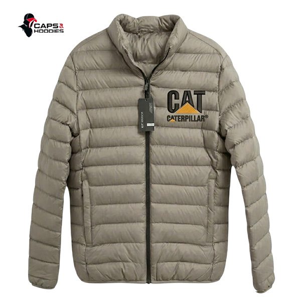 Caterpillar Beige Puffer Jacket Caterpillar Beige Puffer Jacket