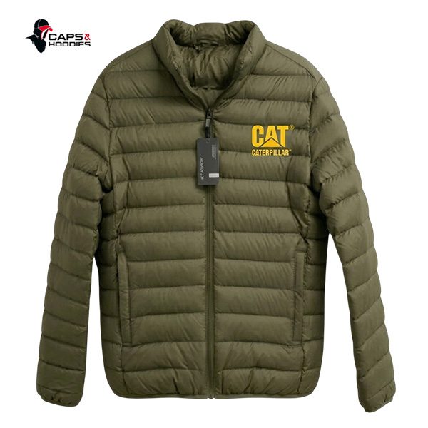 Caterpillar Jungle Green Puff Jacket Caterpillar Jungle Green Puff Jacket
