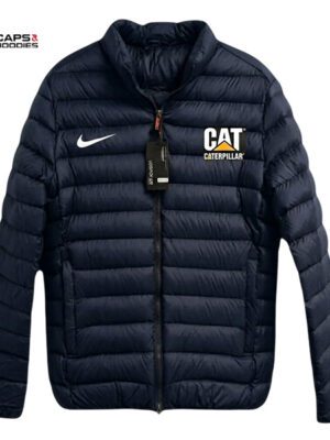 Caterpillar Navy Blue Puff Jacket