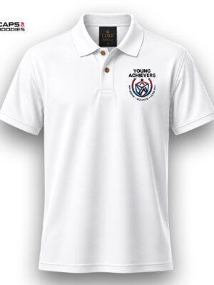 Branded White Polo Shirt