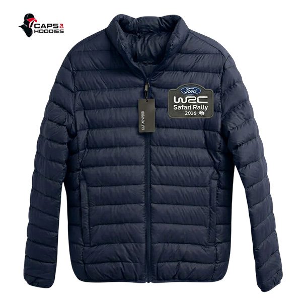 Ford WRC Safari Rally 2026 Puff Jacket - Navy Blue