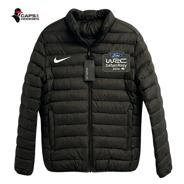 Ford WRC Safari Rally 2026 Puff Jacket - Black