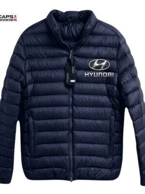 Hyundai Puffer Jacket – Navy Blue