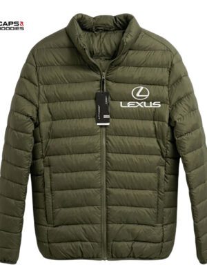 Lexus Jungle Green Puffer Jacket